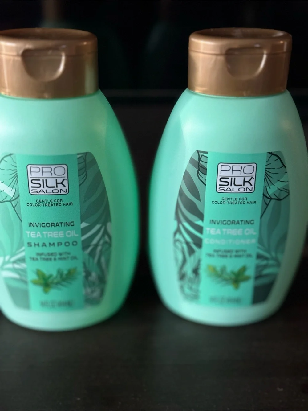 ProSilk Pro Silk Tea Tree & Mint Oil Shampoo & Conditioner 14 FL Oz x2